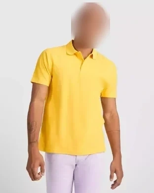 Polo Austral uomo 100% cotone, 3 bottoni, manica corta