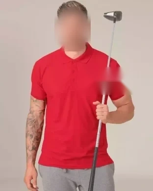 Polo uomo manica corta piqué