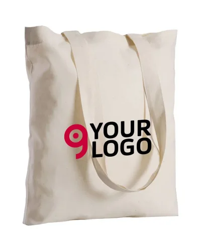 Borsa shopping Darla 100% cotone naturale 38x42cm 220g manici lunghi