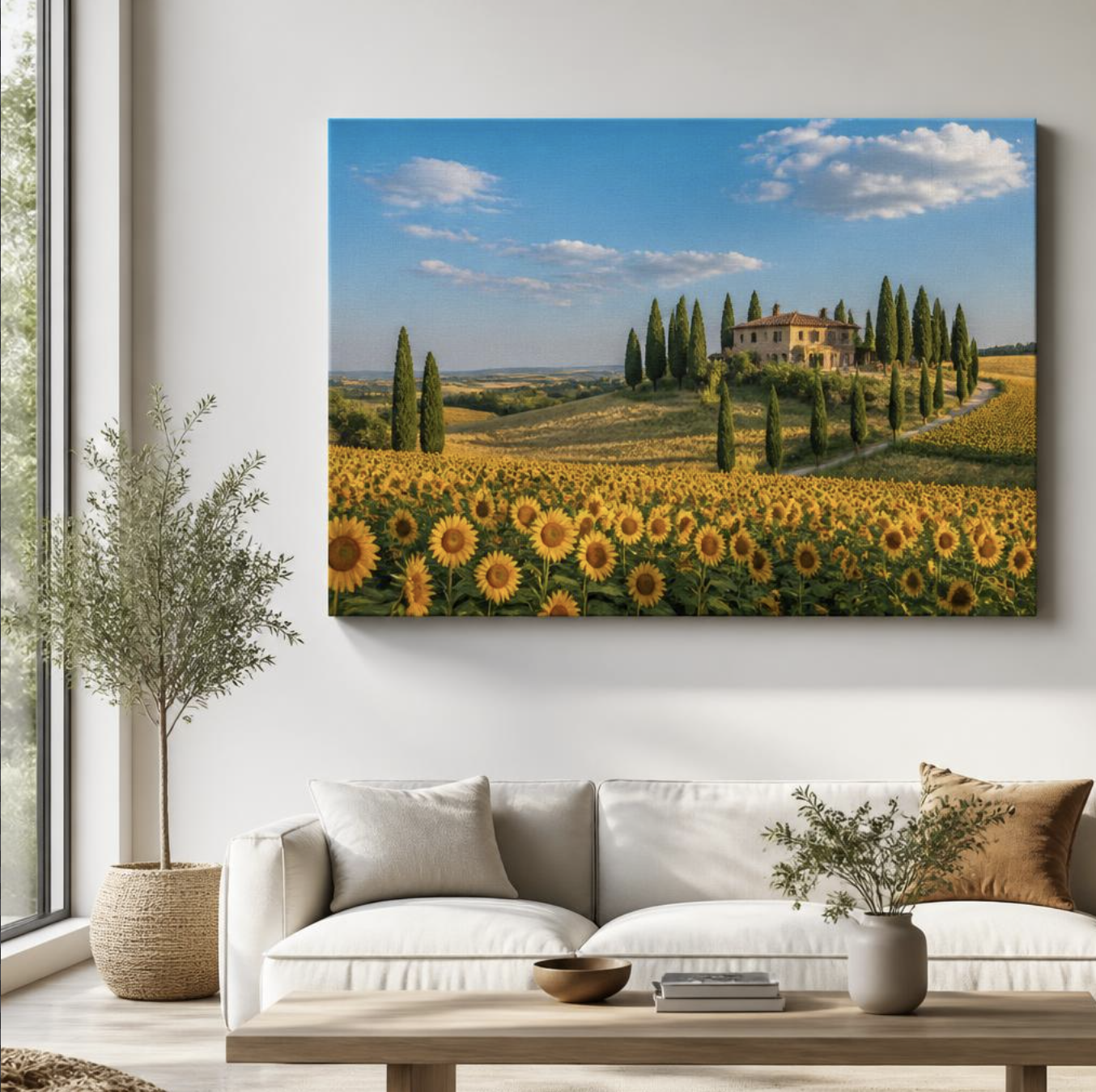 Fotoquadro in tela Canvas con telaio in legno
