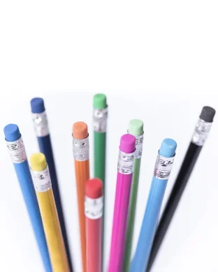 Matita Melart in legno ecologico con refill nero, clip plastica