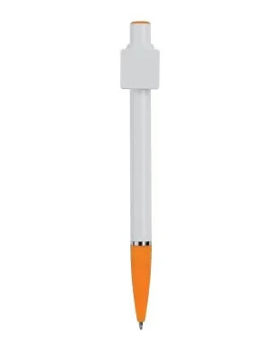Penna a sfera B11031 nera con chiusura a scatto in plastica