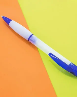 Penna Hielo blu , polipropilene 14cm, ricarica inclusa
