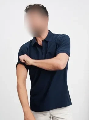 Polo piqué pocket