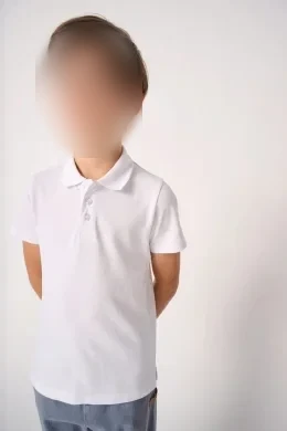 Polo piqué bambino