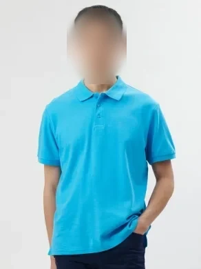 Polo manica corta Evolution X, cotone piqué