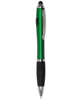 Penna a sfera Sway Lux LED blu, touch screen, plastica/metallo