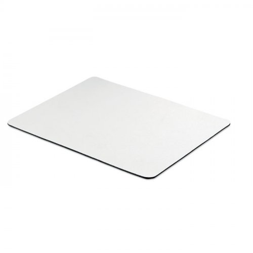 SULIMPAD Mouse Pad Bianco in Poliestere 21,5x17,5 cm Antiscivolo