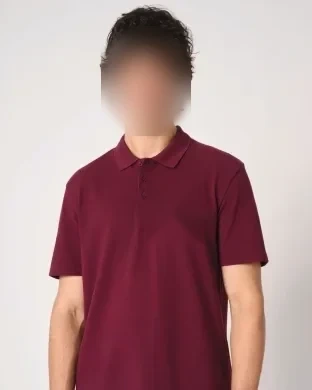 Polo piqué uomo