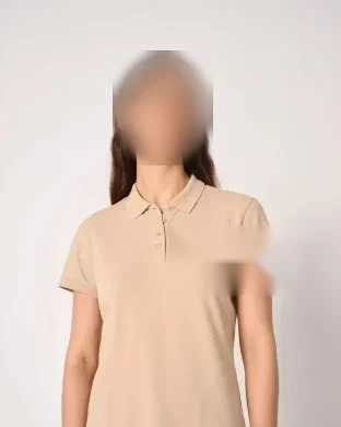 Polo piqué donna