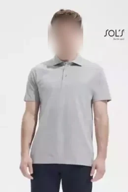 Polo Spring II Uomo 100% Cotone, Maniche Corte, Collo Rinforzato