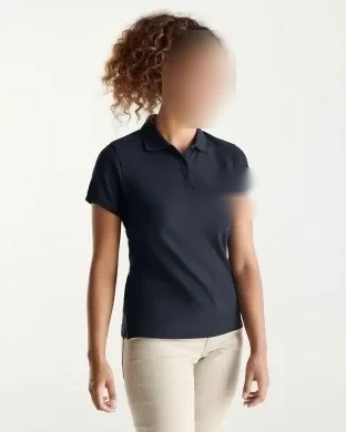 Polo Pegaso Premium Donna Slim 220g, Cotone-Poliestere, No Label