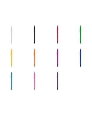 Penna a sfera Blacks in plastica lucida