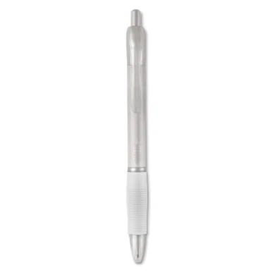 MANORS Penna a sfera nera in ABS con impugnatura in gomma 14,5cm