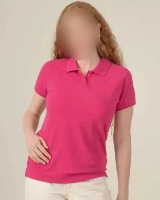 Polo Donna Regular Fit Cotone 200g