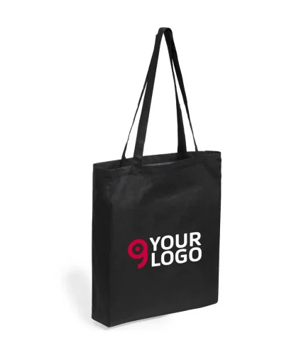 Borsa Coina in cotone 100%, soffietto e resistenti