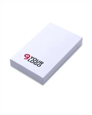 Astuccio 9x15 cm in cartoncino leggero, colore neutro