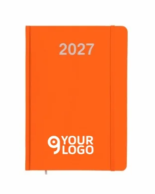 Agenda settimanale 2027 copertina rigida in cartoncino laminato