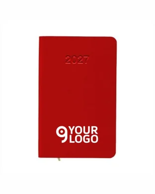 Agenda Settimanale 2027 , Pocket 9x14cm, Copertina PU
