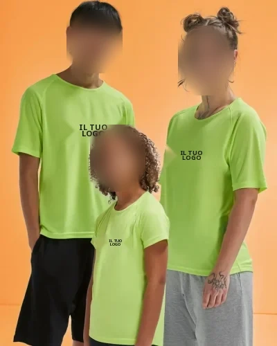T-shirt bambino Active traspirante – Sport e comfort