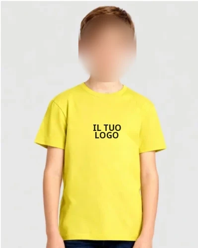 Evolution Kids T-shirt bimbo cotone manica corta medium fit