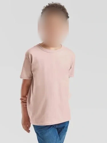 T-shirt bambino cotone ring-spun, slim fit