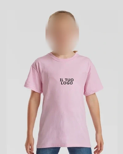 Fruit of the Loom T-shirt bambino cotone 100% regular
