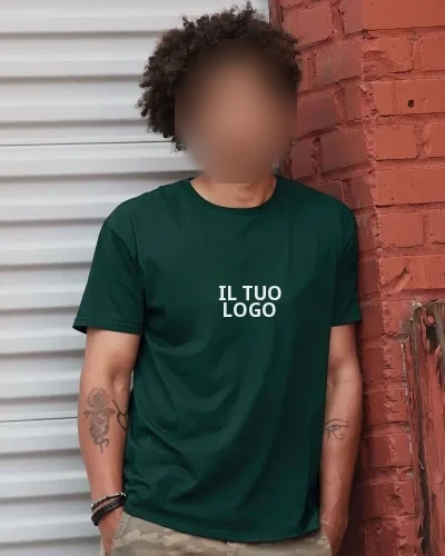 Essential Cotton T-shirt uomo 100% cotone pettinato Classic Fit