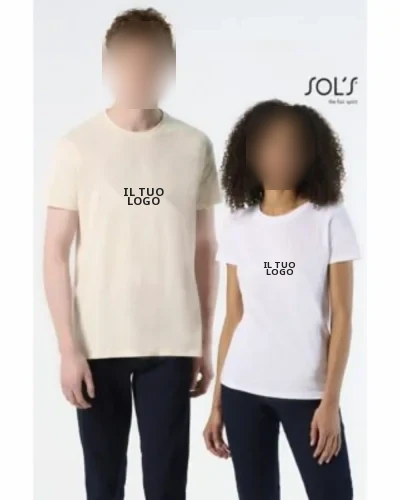 T-Shirt da donna sfiancata 100% cotone