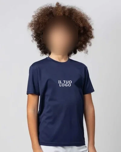 T-shirt tecnica bambino Contest Kids in poliestere