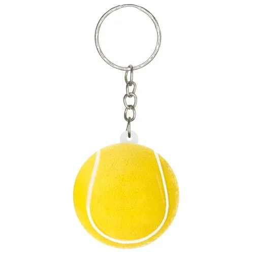 Portachiavi antistress pallina tennis pratico e rilassante