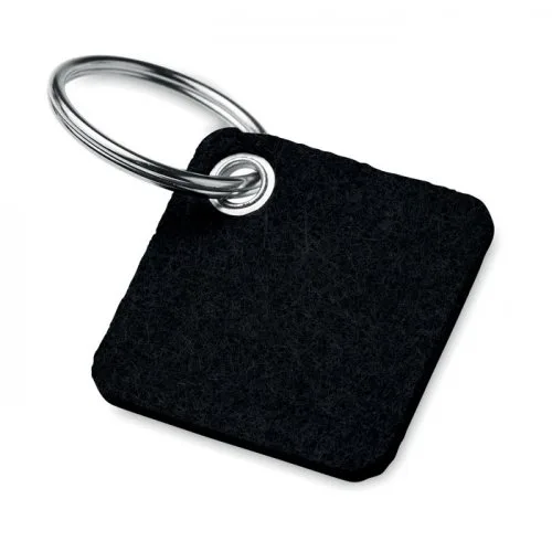 AUKIO Portachiavi in feltro RPET 5x4 cm, leggero ed eco-friendly