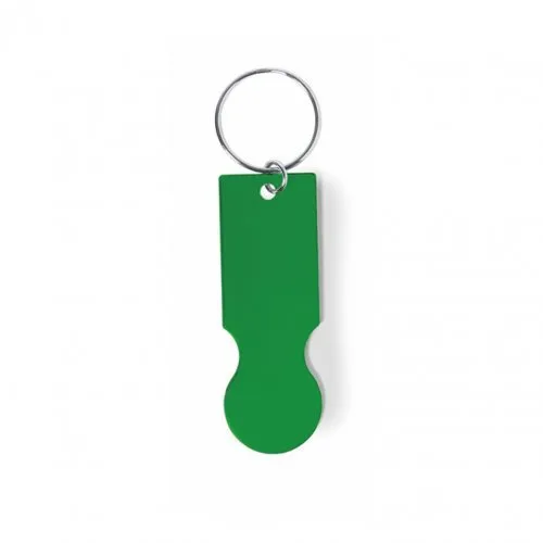 portachiavi gettone in plastica